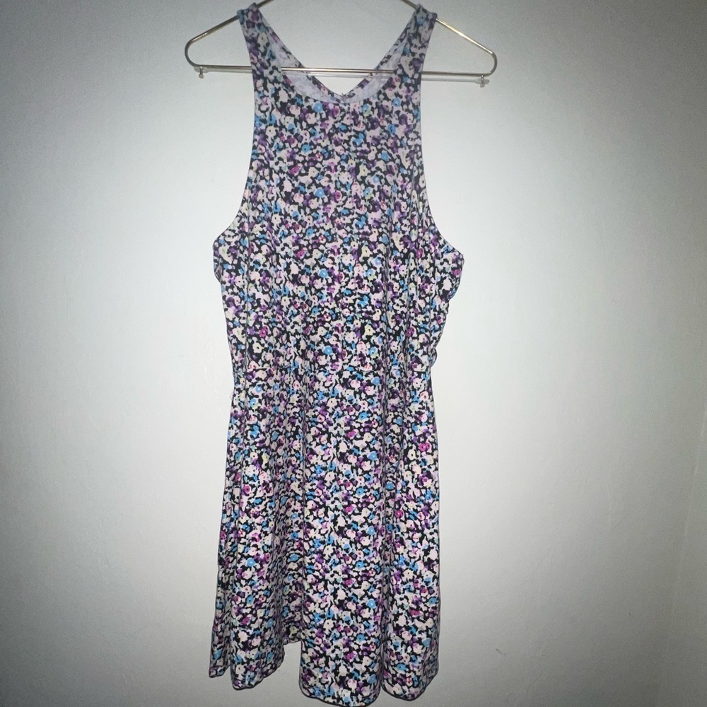 Like‎ New American Eagle Floral Sleeveless Dress Medium